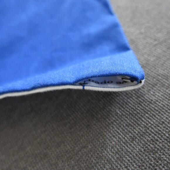 Vintage Cotton Metric Imperial Child Growth Chart Jungle Animals Birds Palms - Picture 9 of 9